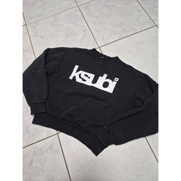 Ksubi Women Strange Daze Black‎ Sweatshirt - Small - Picture 4 of 14